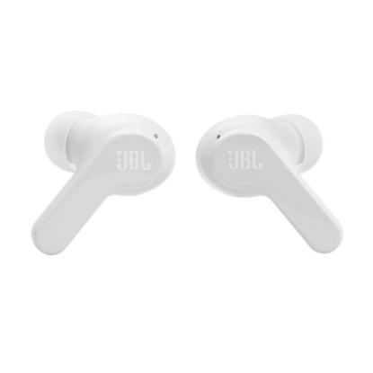 slušalke JBL Wave Beam, brezžične, Bluetooth, in-ear, bele