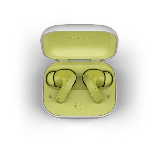 slušalke MOTOROLA Buds, in-ear, brezžične, BT, zelene
