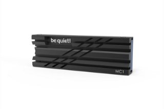 Hladilnik BE QUIET, pasivni za M.2 NVMe SSD, črn