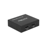 razdelnik DELOCK, DisplayPort 1.2 (Ž) na 2x DisplayPort (Ž), 4K