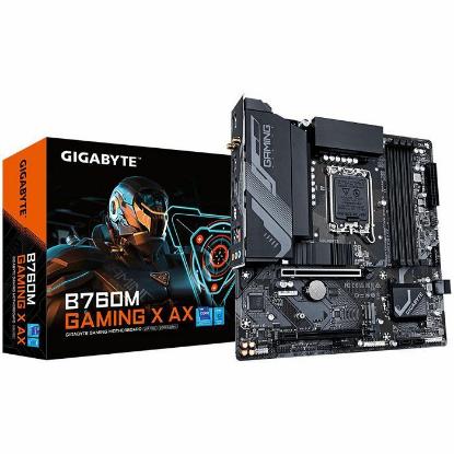 Matična plošča GIGABYTE B760 Gaming X AX DDR5, Intel B760, DDR5, mATX, s. 1700, Wi-Fi