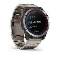 Pametna ura GARMIN Quatix 7X Solar Edition, nautički, sportski, HR, GPS, multisport, boje titanija