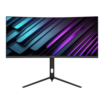 Gaming monitor 29,5" LC POWER LC-M30UWFC, WFHD, VA, 200Hz, 1ms, 250cd/m2, FreeSync, ukrivljen, črni