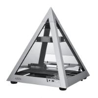 Ohišje AZZA Pyramid Mini 806, prozor, mini ITX, srebrno