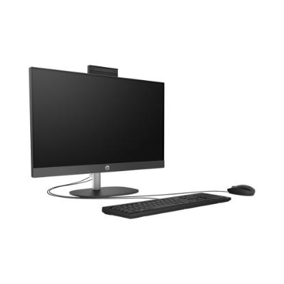 AiO HP ProOne 245 G10 A54ZTET / 23,8" FHD IPS, Ryzen 3 7320U, 8GB, 512GB SSD, AMD Radeon Graphics, WiFi, tipkovnica, miška, beez OS, črno