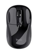 Miška TRUST Basics Wireless, optični, brezžični, 1600dpi, črni