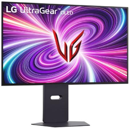 Gaming monitor 32" LG UltraGear 32GS95UV-B, 4K UHD, OLED, 240Hz, 1ms, 250cd/m2, G-Sync, FreeSync,  zvočniki, ćrni