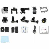 Športna digitalna kamera SJCAM SJ4000 WiFi, 1080p30, 12 Mpixela, siva