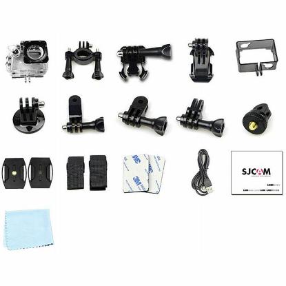 Športna digitalna kamera SJCAM SJ4000 WiFi, 1080p30, 12 Mpixela, siva