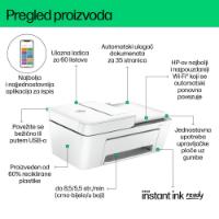Multifunkcijski tiskalnik HP DeskJet 4220e, 588K4B, tiskalnik/skener/kopirni stroj, 1200dpi, Wi-Fi, USB, Instant Ink, beli