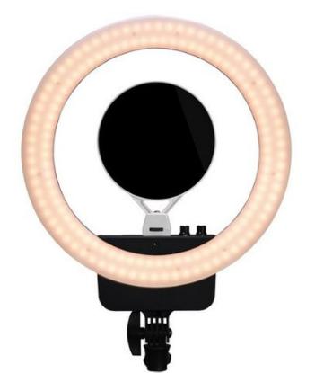 Svjetlosni prsten NANLITE Halo 16C, RGB, torbica, promjer 40cm, crni