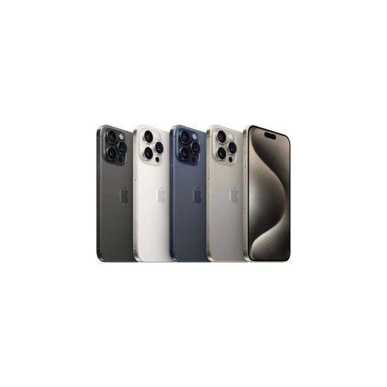 Pametni telefon APPLE iPhone 15 Pro Max, 6,7", 8GB, 1TB, iOS, modri + maskica + zaštitno staklo