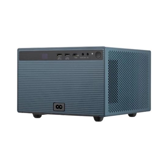 Projektor LED, VIEWSONIC LX60HD, 1920x1080, 630 ANSI lumena, 4200:1, HDMI, USB, WiFi, Google TV, zvučnici, plavi