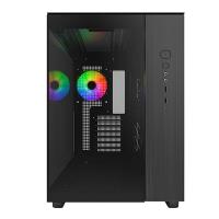 Ohišje MONTECH King 65 Pro, s prozornim stranskim panelom, RGB osvetlitvijo, ATX, črno