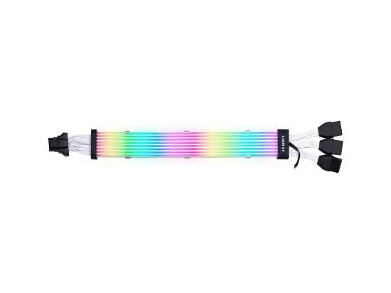 Kabel za napajanje grafične kartice LIAN LI Strimer Plus V2 12VHPWR, 3x 8 na 16-Pin, 8 LED, 335mm, RGB, podaljšek