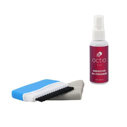 Čistilno sredstvo OCTIO s16 za zaslone 50ml, krpica, ščetka