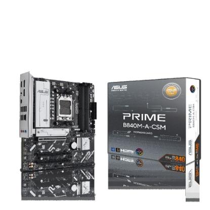 Matična plošča ASUS PRIME B840M-A-CSM, AMD B840, DDR5, mATX, s. AM5
