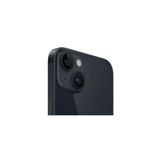 Pametni telefon APPLE iPhone 14, 6,1", 6 GB, 256 GB, iOS, črni + maskica