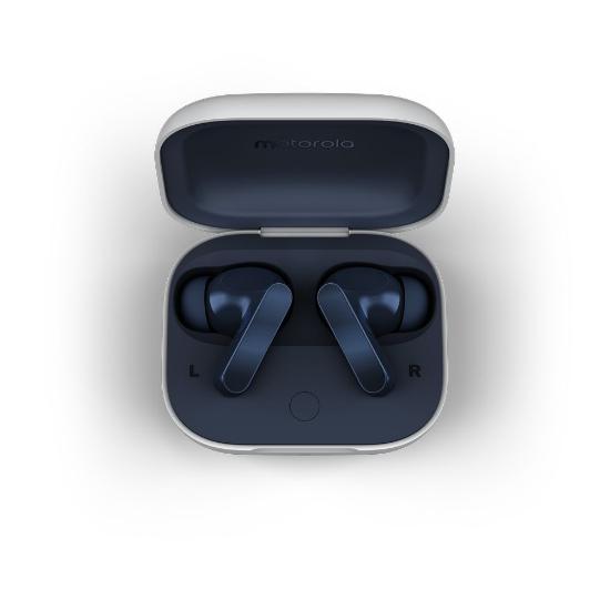 slušalke MOTOROLA Buds, in-ear, brezžične, BT, temno modre