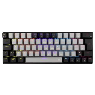 Tipkovnica WHITE SHARK GK-002722V2 Wakizashi-2, RGB, plavi switch, mehanička, UK/HR,črno-siva