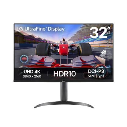 Monitor 31.5" LG UltraFine 32UR550K-B.AEU, 4K UHD, VA, 60Hz, 4ms, 250cd/m2, pivot, zvočniki, črni