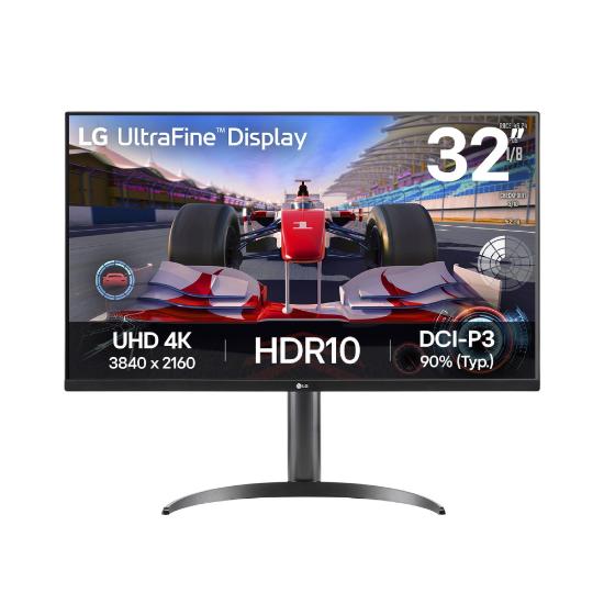 Monitor 31.5" LG UltraFine 32UR550K-B.AEU, 4K UHD, VA, 60Hz, 4ms, 250cd/m2, pivot, zvočniki, črni