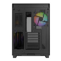 Ohišje MONTECH King 65 Pro, s prozornim stranskim panelom, RGB osvetlitvijo, ATX, črno