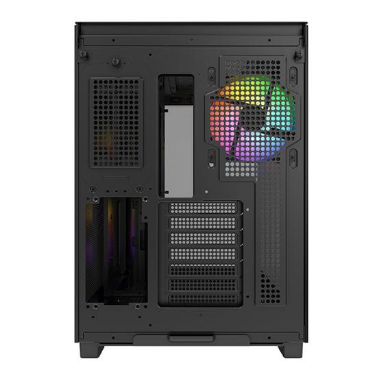 Ohišje MONTECH King 65 Pro, s prozornim stranskim panelom, RGB osvetlitvijo, ATX, črno