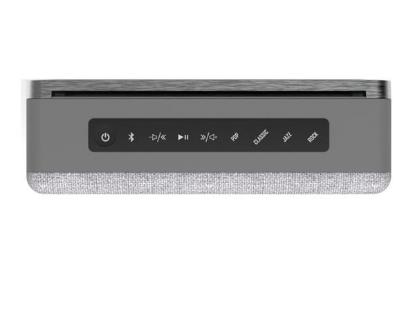 Prijenosni Bluetooth zvučnik AKAI A3-REFLEXO, 10W, RETRO tkanina, BT, EQ, HandFree, baterija, sivi