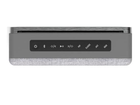Prijenosni Bluetooth zvučnik AKAI A3-REFLEXO, 10W, RETRO tkanina, BT, EQ, HandFree, baterija, sivi