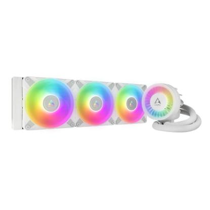 Vodeno hlajenje ARCTIC Liquid Freezer III 360 ARGB, za Intel in AMD, belo