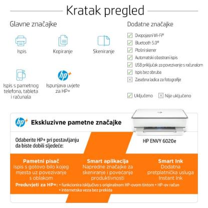 Multifunkcijski tisklanik HP Envy 6020e