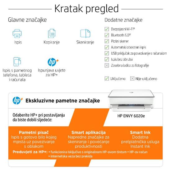 Multifunkcijski tisklanik HP Envy 6020e
