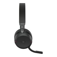 Slušalke JABRA Evolve2 75 Flex MS, Link380c, on-ear, Stereo, USB, BT, stojalo, črne
