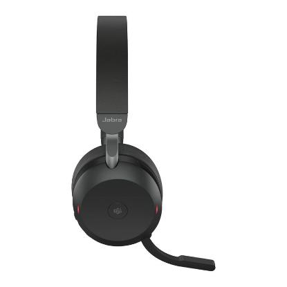 Slušalke JABRA Evolve2 75 Flex MS, Link380c, on-ear, Stereo, USB, BT, stojalo, črne