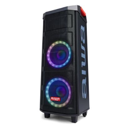 Zvučnik AIWA KBTUS-608, TWS, RGB, crni