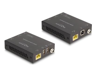 Proširivač DELOCK HDMI, KVM, preko Cat.6 kabla, set