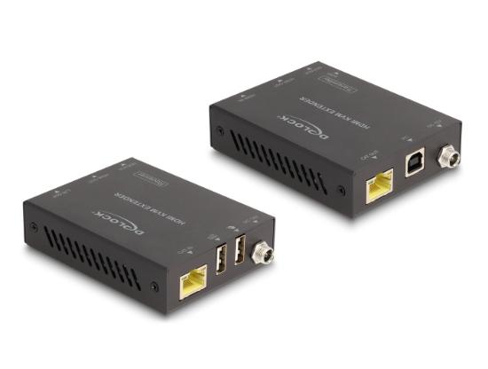 Proširivač DELOCK HDMI, KVM, preko Cat.6 kabla, set