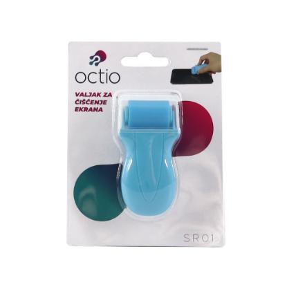 Čistilno sredstvo OCTIO SR01 Roller Mini Pack, valjček za čiščenje zaslonov.