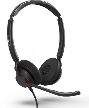 Slušalke JABRA Engage 50 II UC, Engage 50 II Link, on-ear, Stereo, USB-A, črne