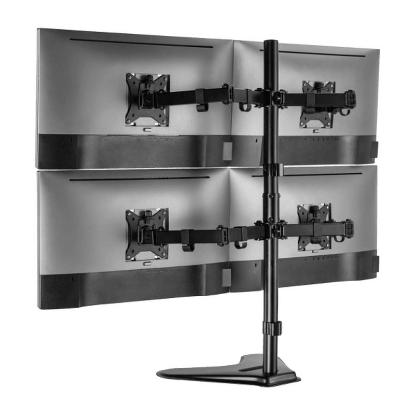 Stalak za monitor SBOX LCD-F048-2 je stolni nosilec zasnovan za štiri monitore do 32
