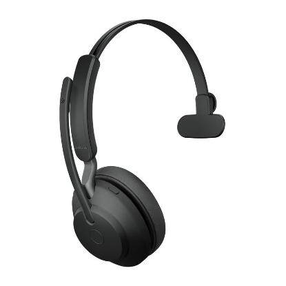 Slušalke JABRA Evolve2 65 UC, Link380a, on-ear, Mono, USB, BT, stalak, crne