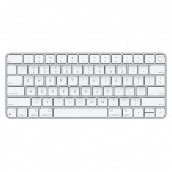 Tipkovnica Apple Magic Keyboard (2021) with Touch ID, SLO/HR znakovi, Bluetooth, bela, mk293cr/a