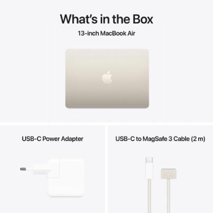 APPLE MacBook Air mw0y3cr/a / M-Series M4, 16GB, 256GB SSD, Apple 8-Core GPU, 13.6" 2560x1664 IPS, macOS, bež