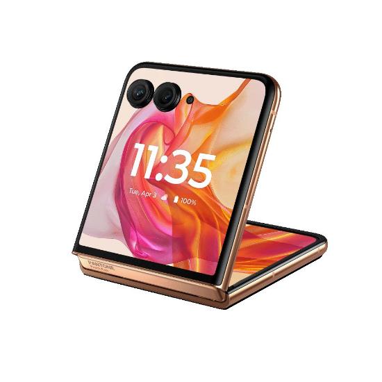 Pametni telefon MOTOROLA Razr 50 Ultra, 6,9", 12GB, 512GB, Android 14, zlatni