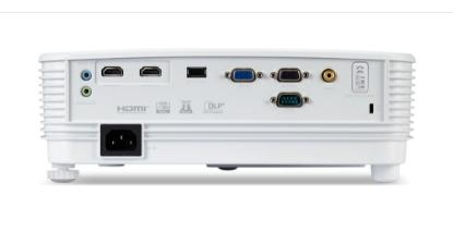Projektor DLP, ACER P1357Wi MR.JUP11.001, 1280x800, 4800 ANSI, 20000:1, D-Sub, HDMI, USB, beli