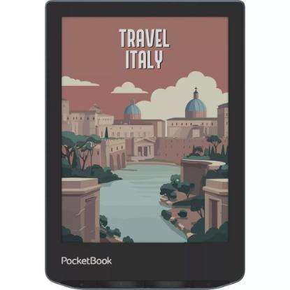E-bralnik POCKETBOOK Verse Pro Color, 6" Touch, 16GB, WiFi, Bluetooth, plavo-črni