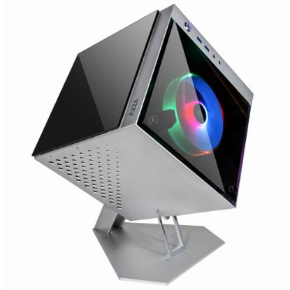 Ohišje AZZA Cube Mini 805, prozor, mini ITX, srebrno