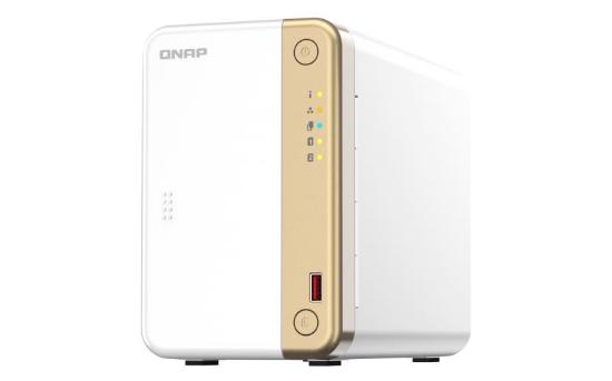 NAS QNAP TS-262-4G, 2x 3.5"/2.5" SATA, 2x M.2 2280 PCIe Gen3x1