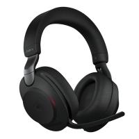 slušalke JABRA Evolve2 85 MS, Link380c, on-ear, Stereo, USB, BT, stalak, črne